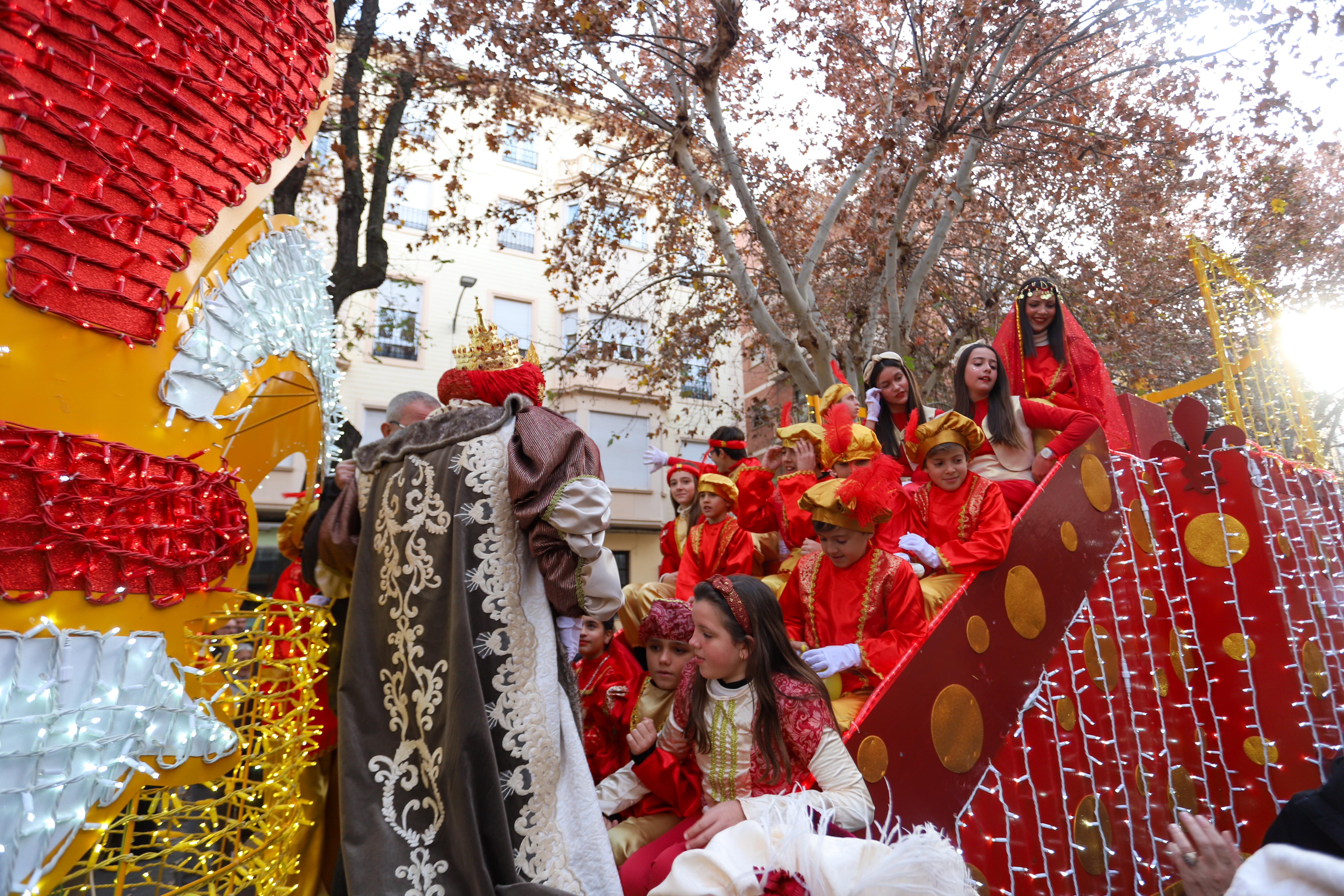 La Cabalgata de Reyes de Granada vista desde dentro