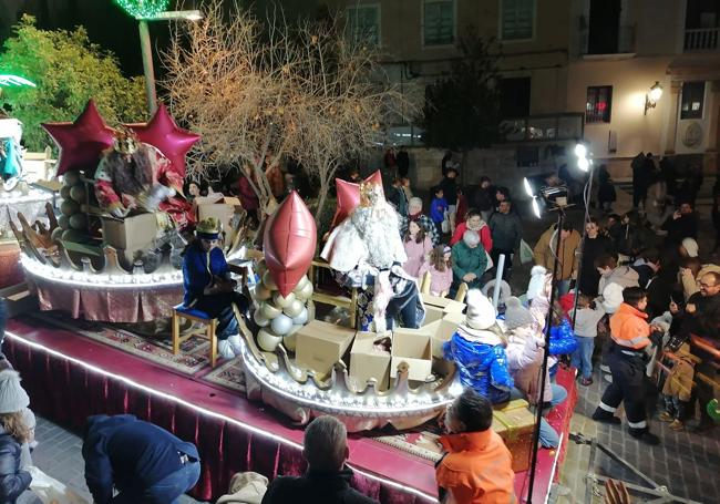 Cabalgata en Baza.