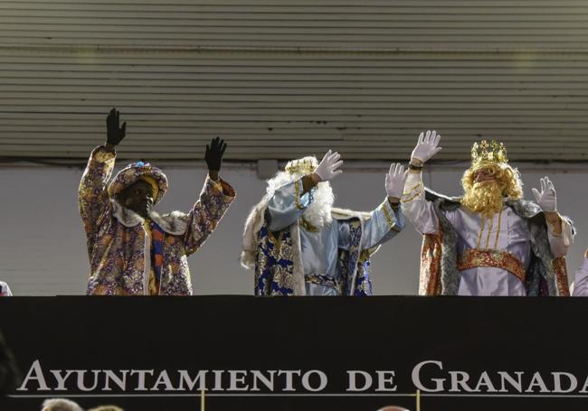 Los Reyes en el Palacio.