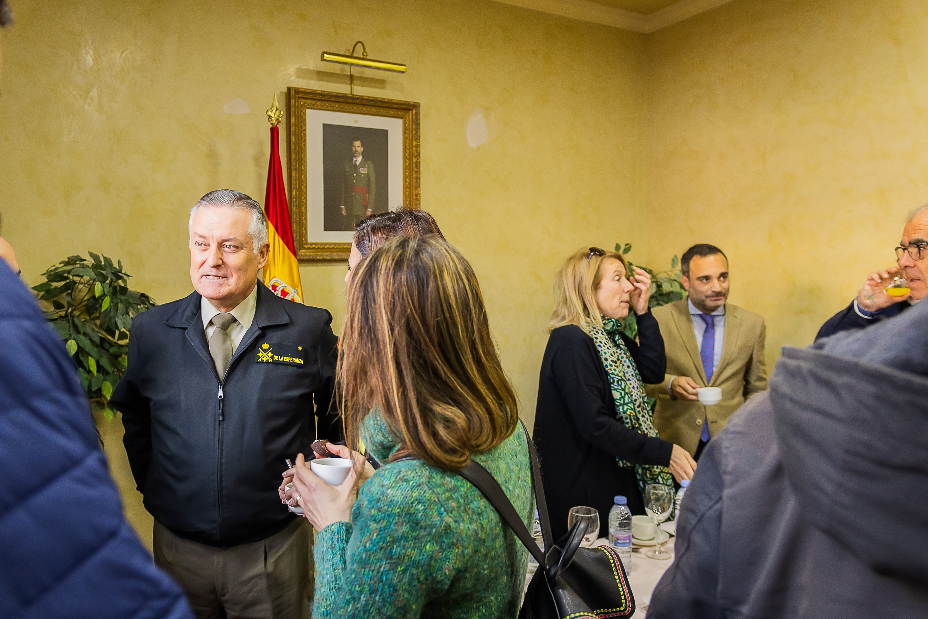 Las imágenes del encuentro entre el Madoc y los medios de comunicación de Granada