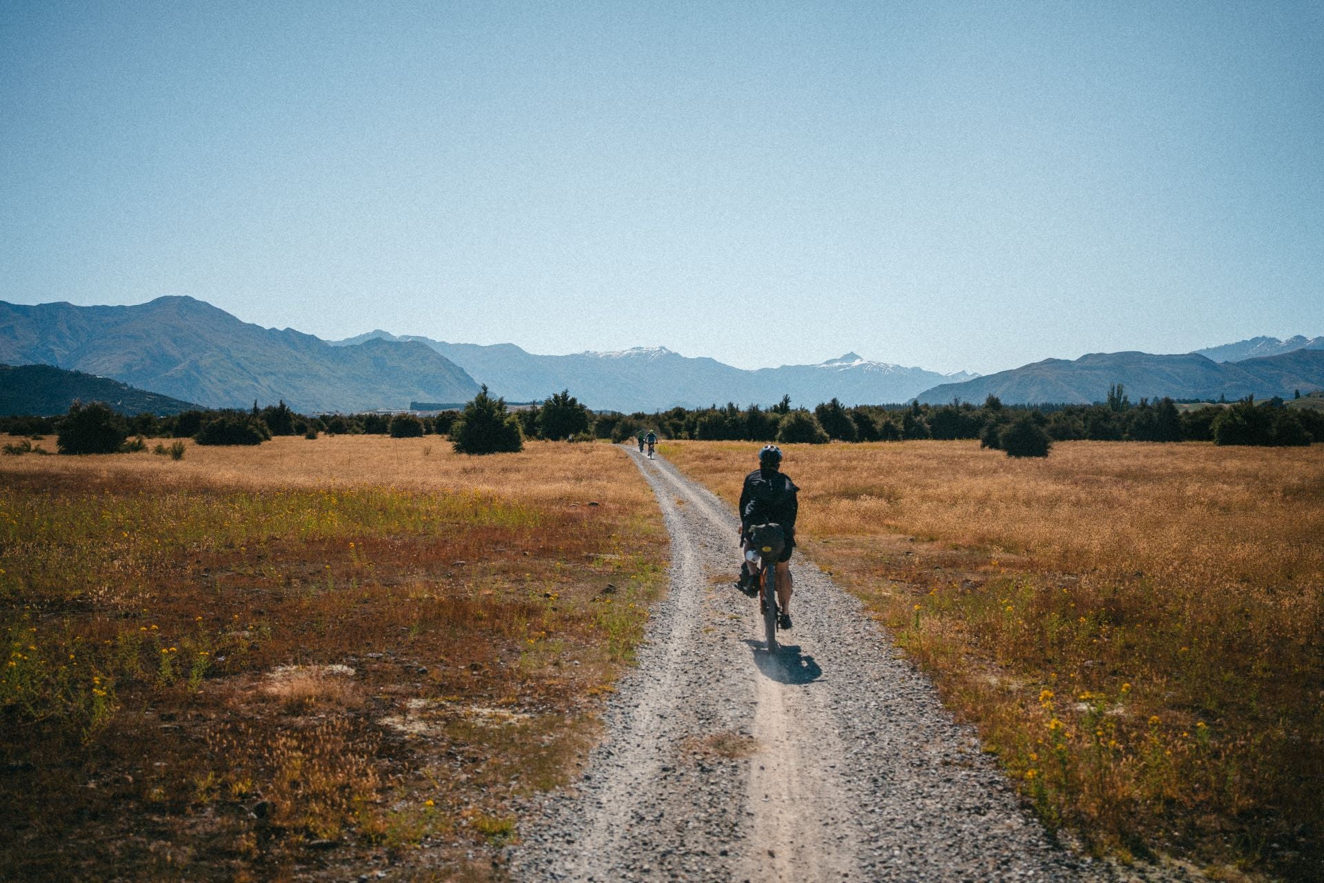 Las espectaculares imágenes del granadino que recorre Nueva Zelanda en bicicleta