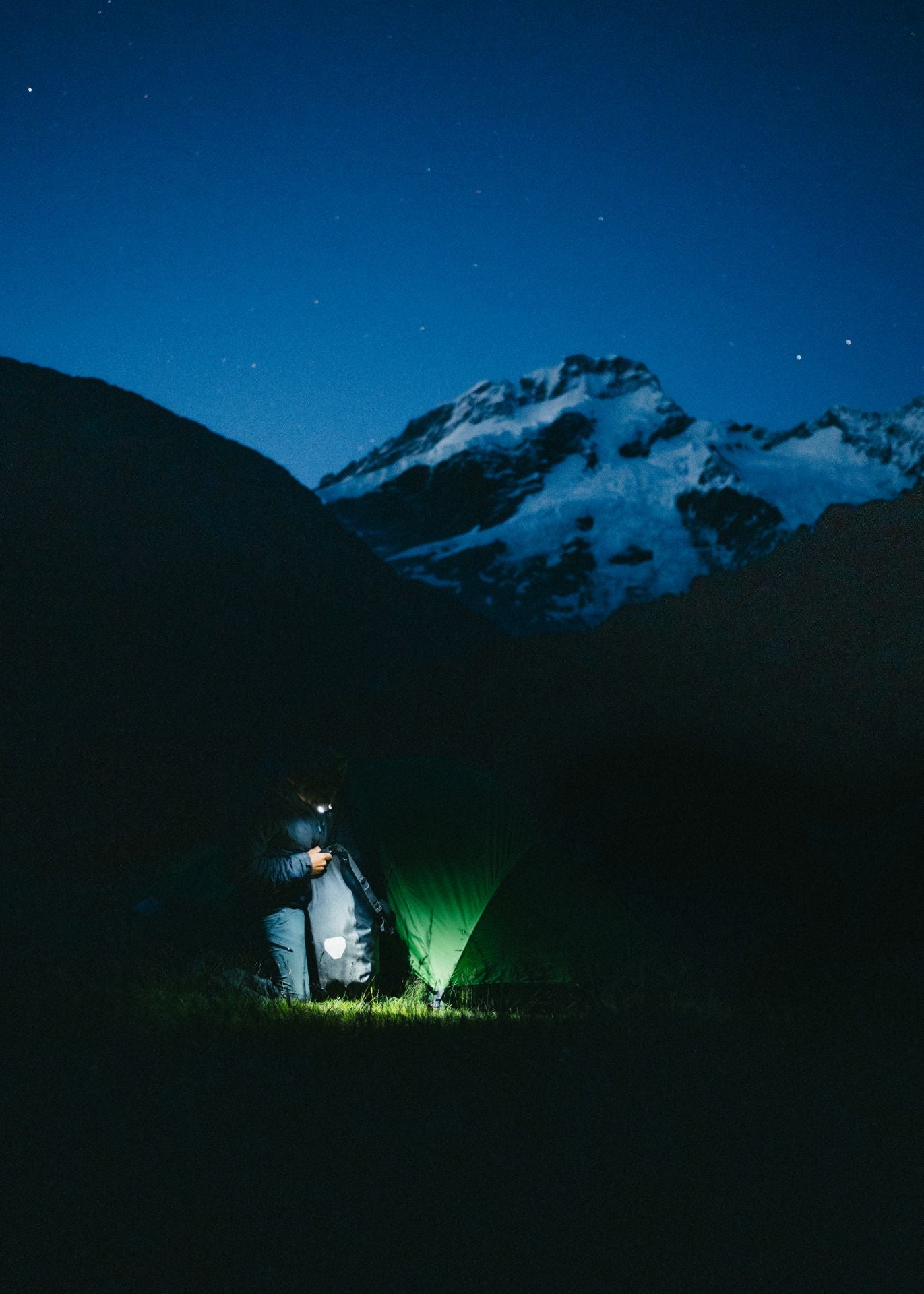 Las espectaculares imágenes del granadino que recorre Nueva Zelanda en bicicleta