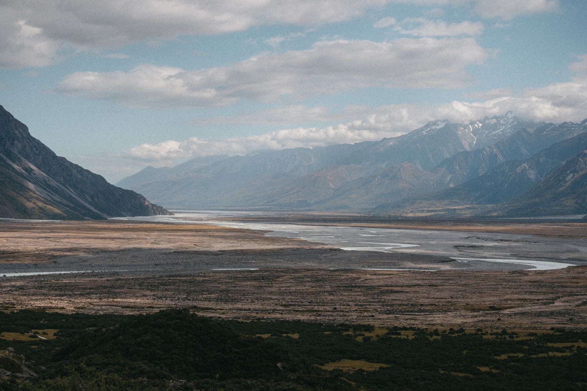 Las espectaculares imágenes del granadino que recorre Nueva Zelanda en bicicleta