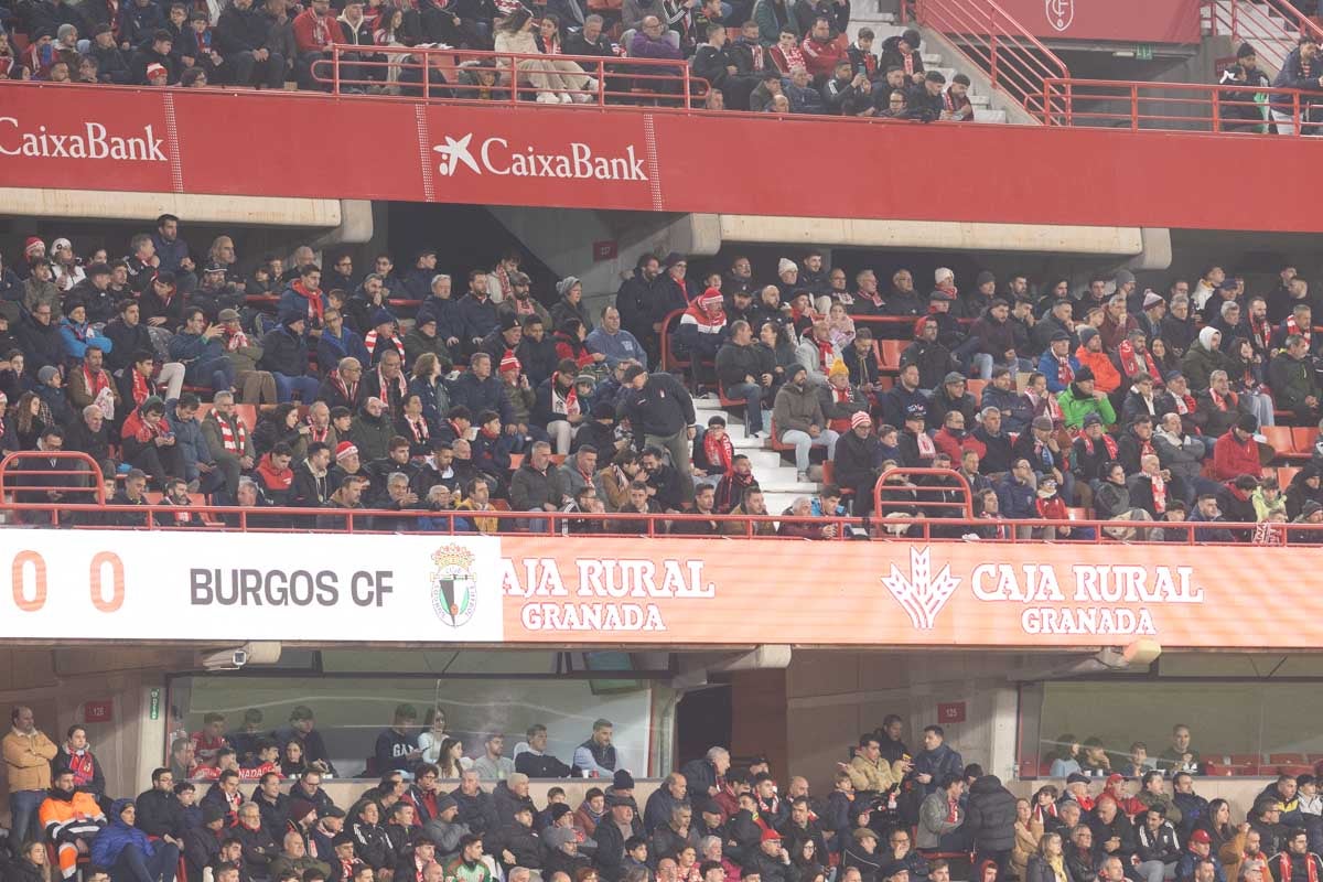 Encuéntrate en Los Cármenes en el partido ante el Burgos