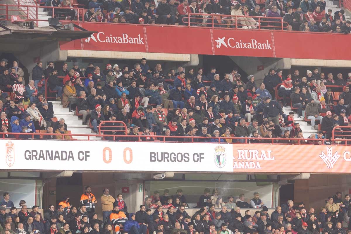 Encuéntrate en Los Cármenes en el partido ante el Burgos