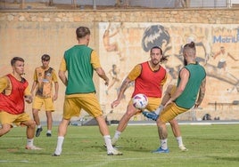 Migue Cobo, Antonio Salvatierra, Raúl García y Mario Alonso.