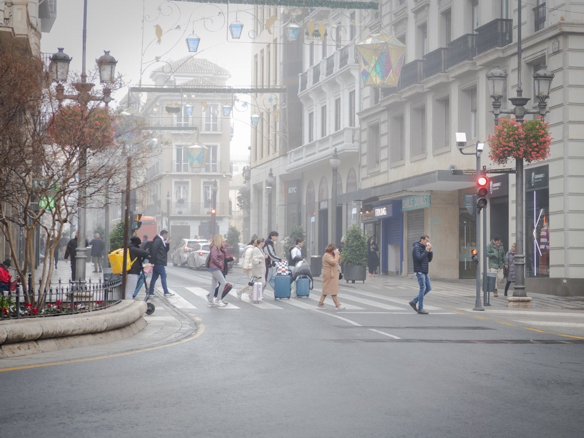 Las mejores fotografías de la niebla sobre Granada