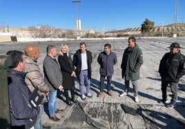 Visita al campo de fútbol Antoñete.