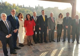 Miembros del Colegio Oficial de Gestores Administrativos de Granada, Jaén y Almería.