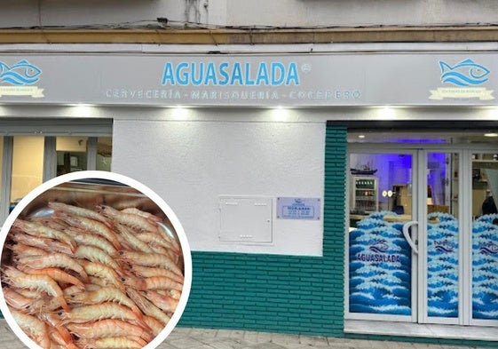 Fachada de Aguasalada, restaurante ubicado en la Avenida de Andalucía, en la Chana.