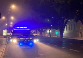 Policía Nacional en Almería