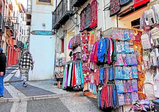 La calle Calderería Nueva, en una imagen de archivo.