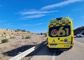 Lugar donde el ciclista se ha salido de la vía.