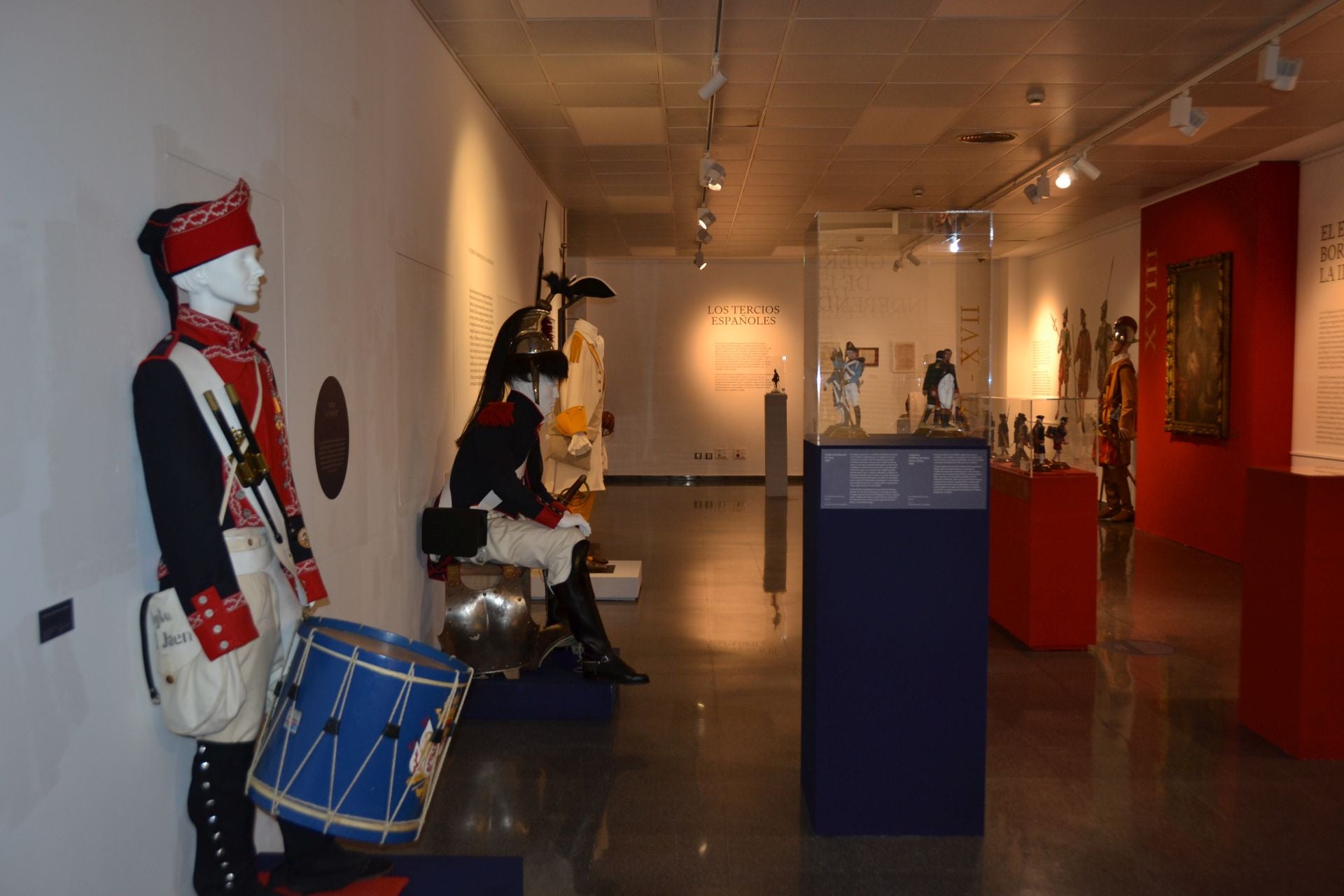 Algunas de las piezas que forman parte de la exposición.
