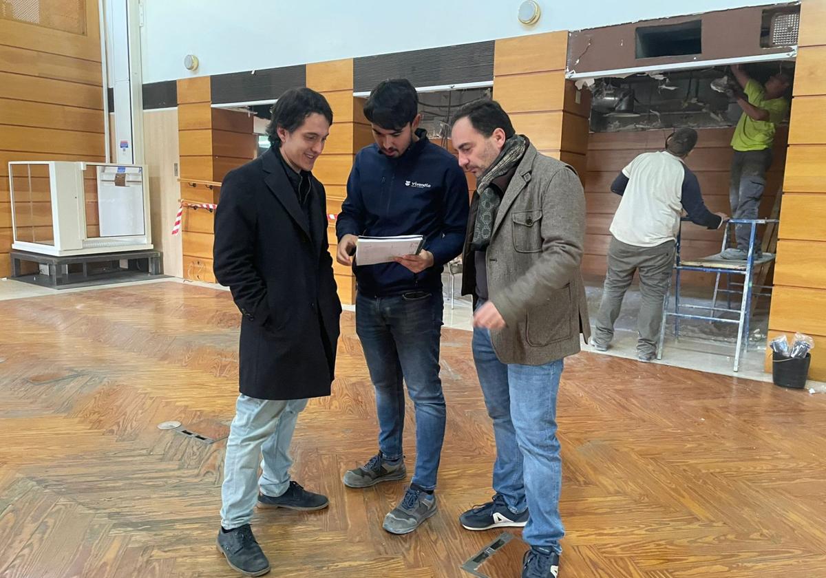 Visita a las obras del Banco de España.