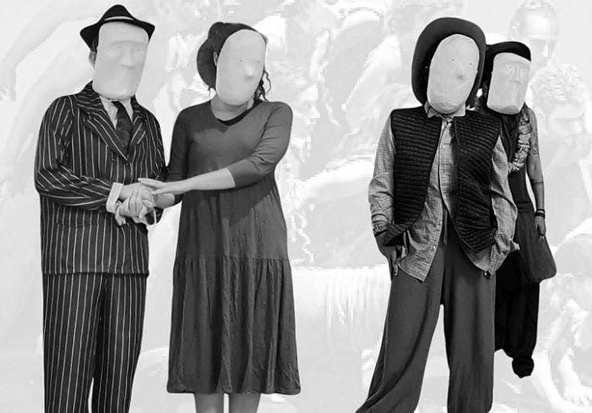 Imagen de la representación de 'El viaje de la máscara'