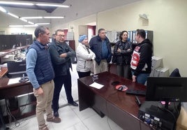 Visita de la delegada Ana Mata