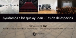 CajaGranada Fundación lanza la convocatoria 'Ayudamos a los que ayudan – Cesión de espacios 2025'