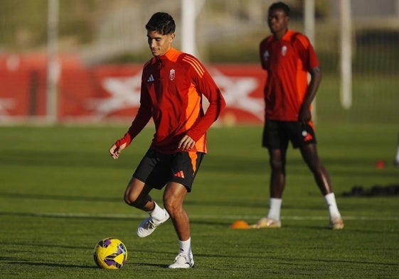 José Masllorens, durante un entrenamiento.