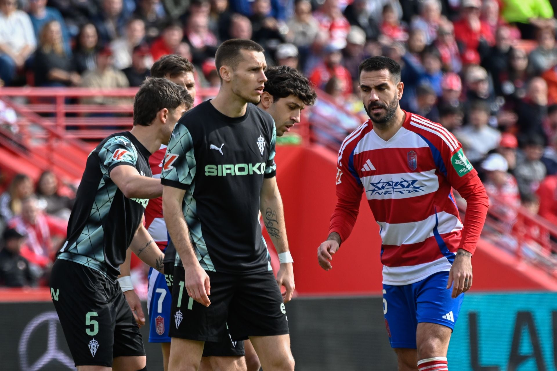 Las mejores imágenes del Granada - Sporting