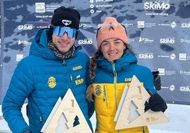 Ana Alonso y Oriol Cardona, oro en el relevo mixto de la Copa del Mundo en Arinsal