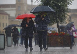 Lluvia y frío en Andalucía.