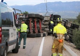 Accidente de tráfico mortal ocurrido en Torreperogil en abril de 2024.