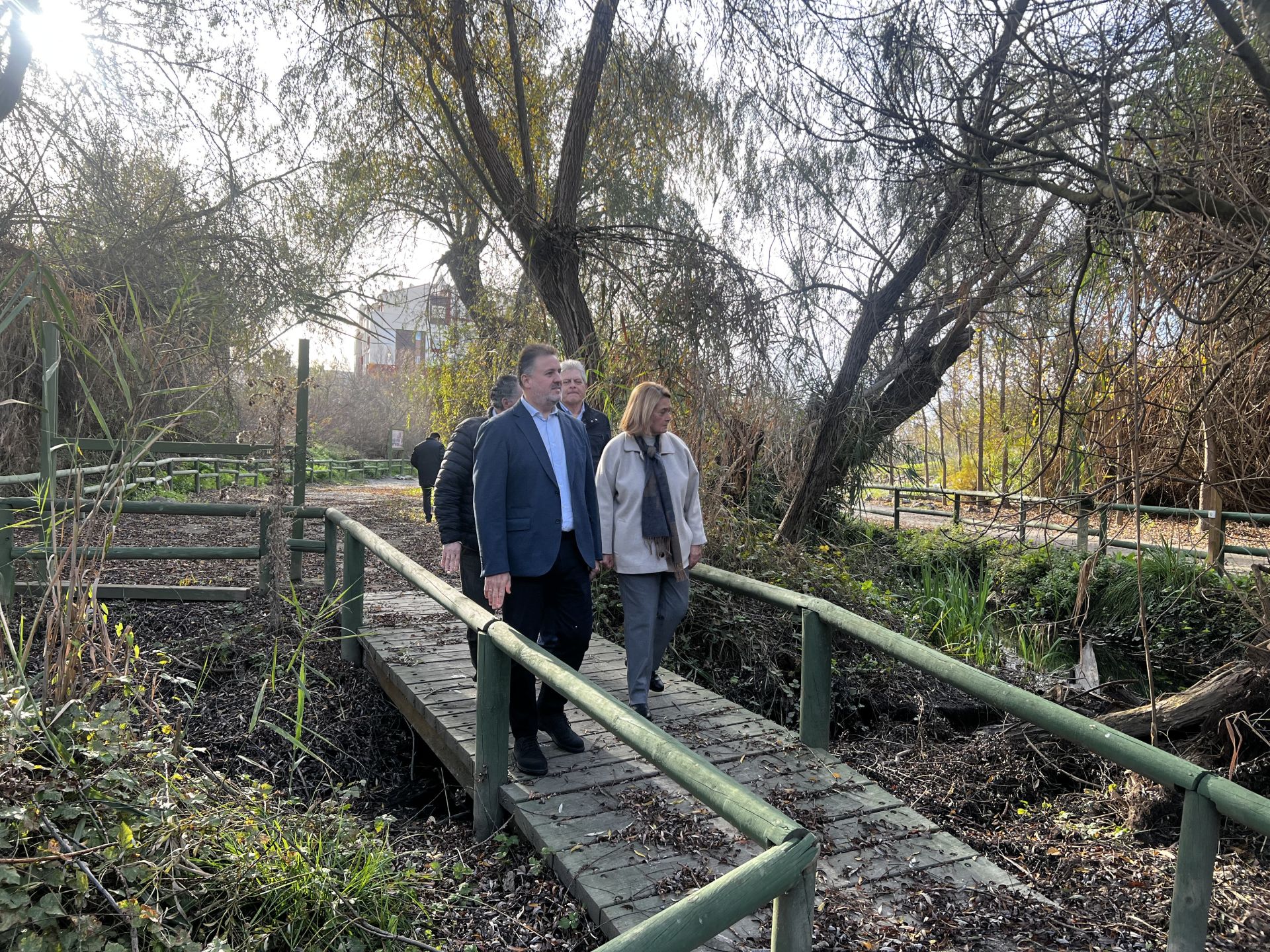 Visita a la Charca de Suárez.