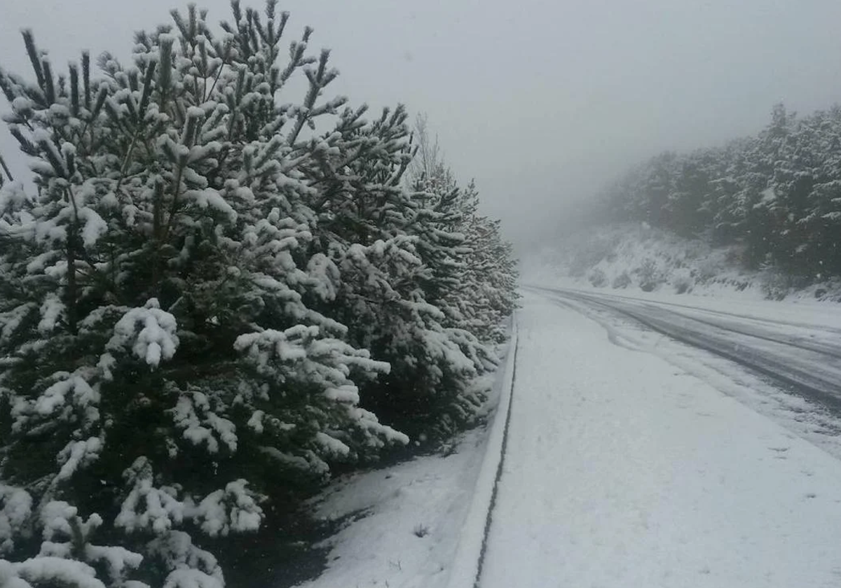 Nieve en Andalucía.