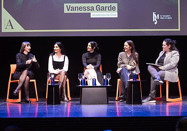 Momento de la charla.