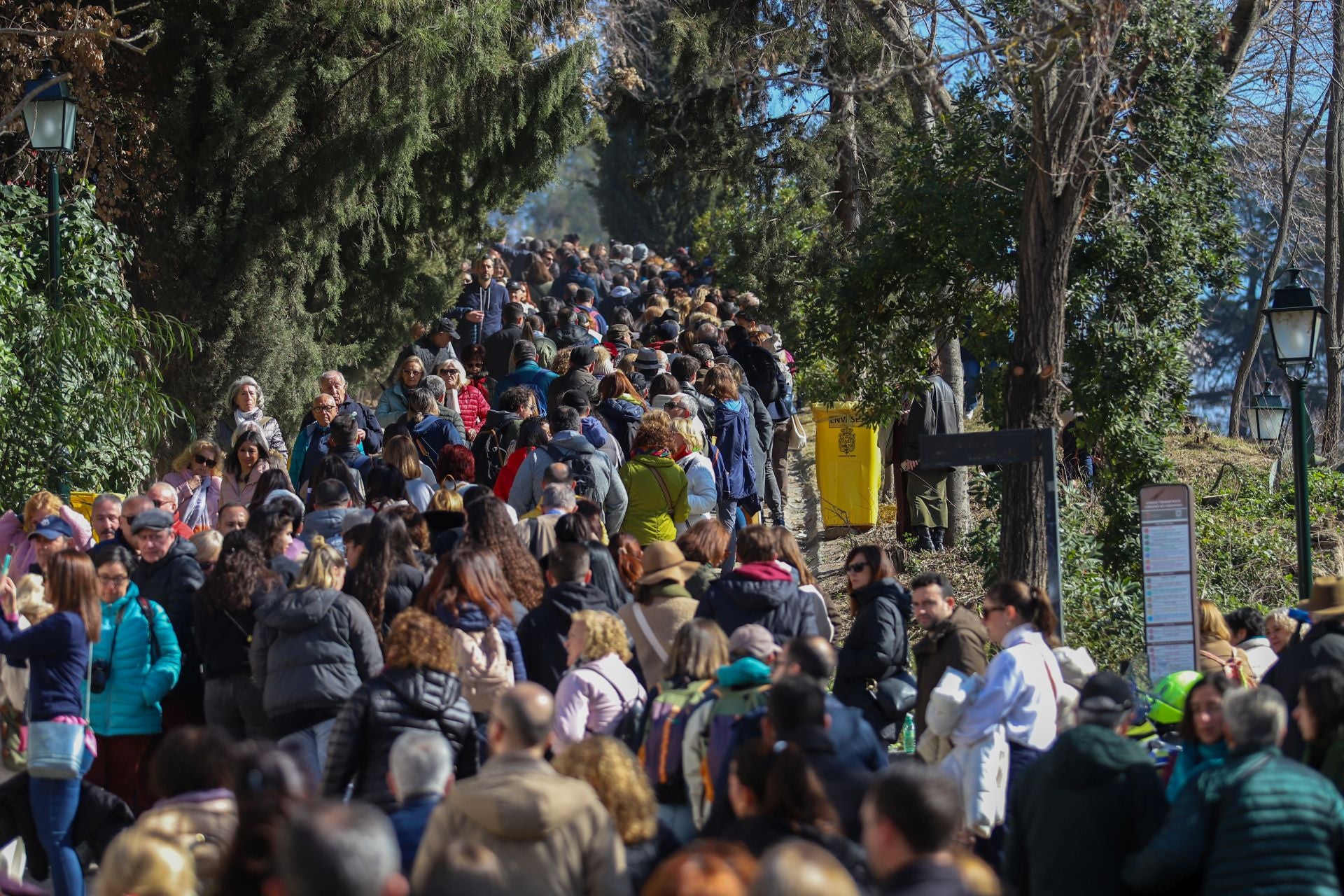 Dentro de la fiesta de San Cecilio en Granada