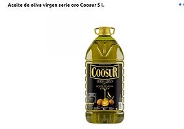Carrefour lanza el aceite oro de Coosur en garrafa a un precio inédito.