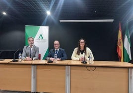 José Ayala en la presentación de las actividades con Motivo del Día Internacional de la Mujer y la Niña en la Ciencia.