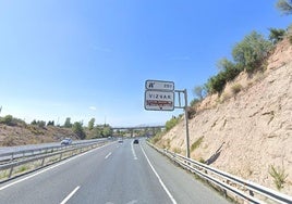 Lugar de la A-92 en la que se ha producido el accidente.