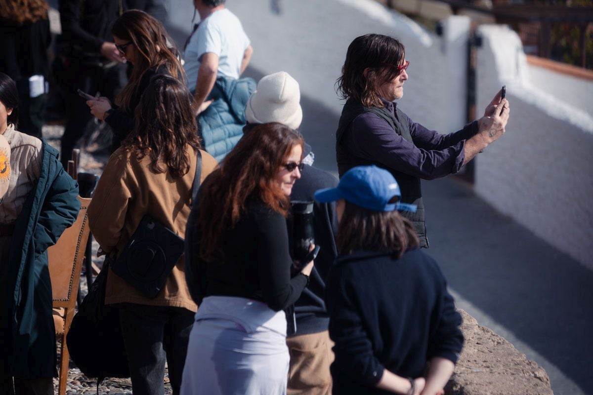 Imágenes exclusivas de Norman Reedus en Granada