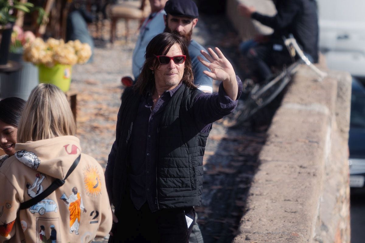 Imágenes exclusivas de Norman Reedus en Granada