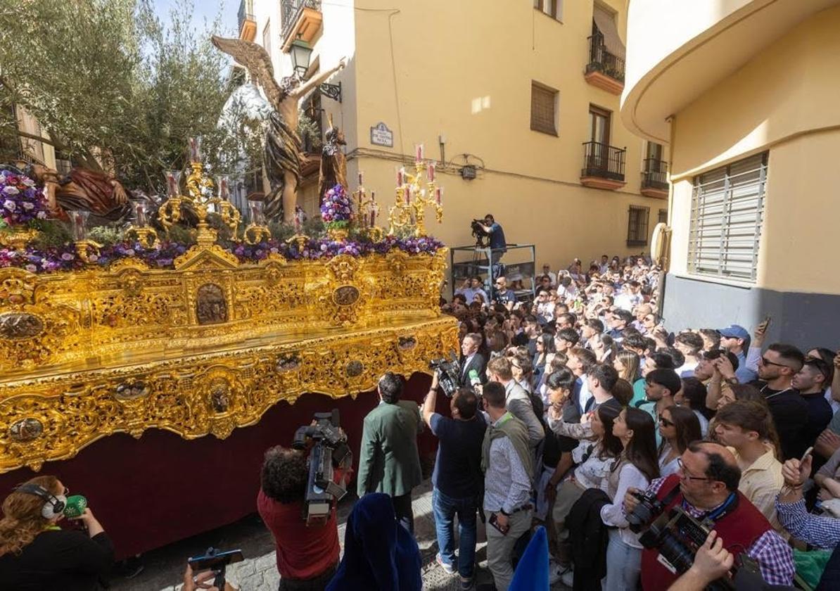 La parroquia de Joaquina Eguaras espera la llegada del Señor de la Oración en el Huerto de los Olivos