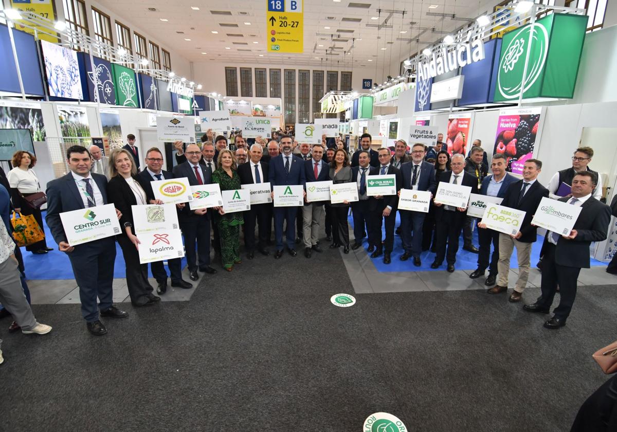 Las cooperativas de la provincia muestran la pujanza del hortofrutícola granadino en Fruit Logistica