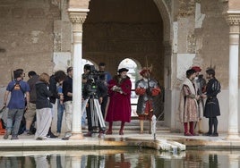 Rodaje en la Alhambra