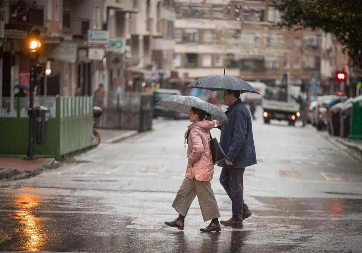 Lluvia en Andalucía.