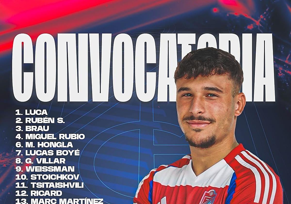 Rodelas vuelve a la convocatoria del Granada