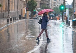 Lluvia en Andalucía.