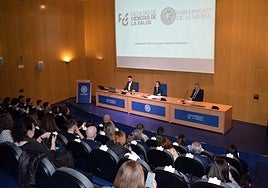 Un momento de la primera jornada de Tutelaje Clínico e Innovación Docente en la UAL.