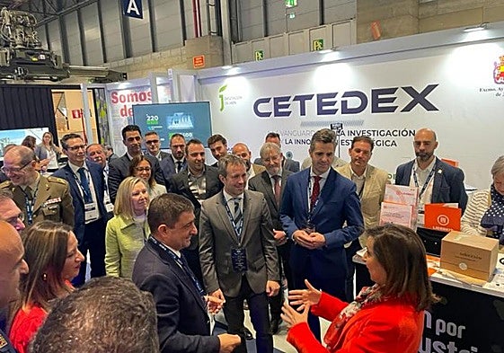 El proyexto del Cetedex en la Feria Internacional de Defensa y Seguridad de España.