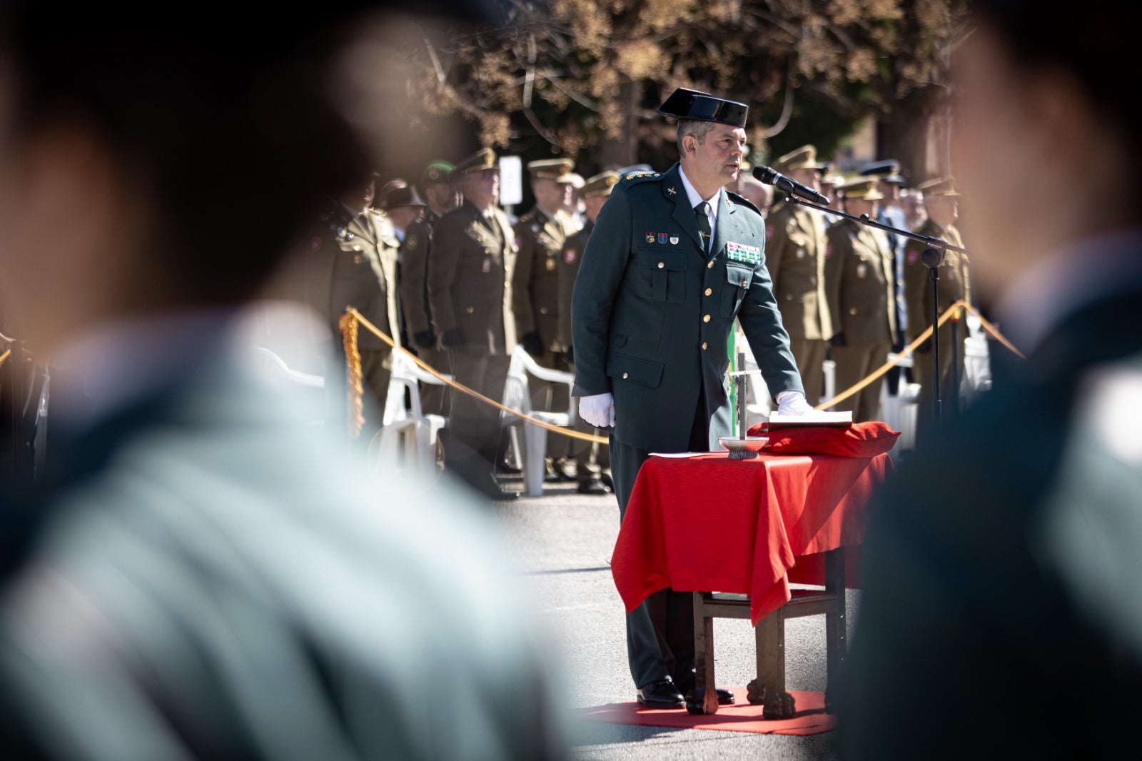 Así ha sido la toma de posesión de Francisco Javier Arteaga en Granada
