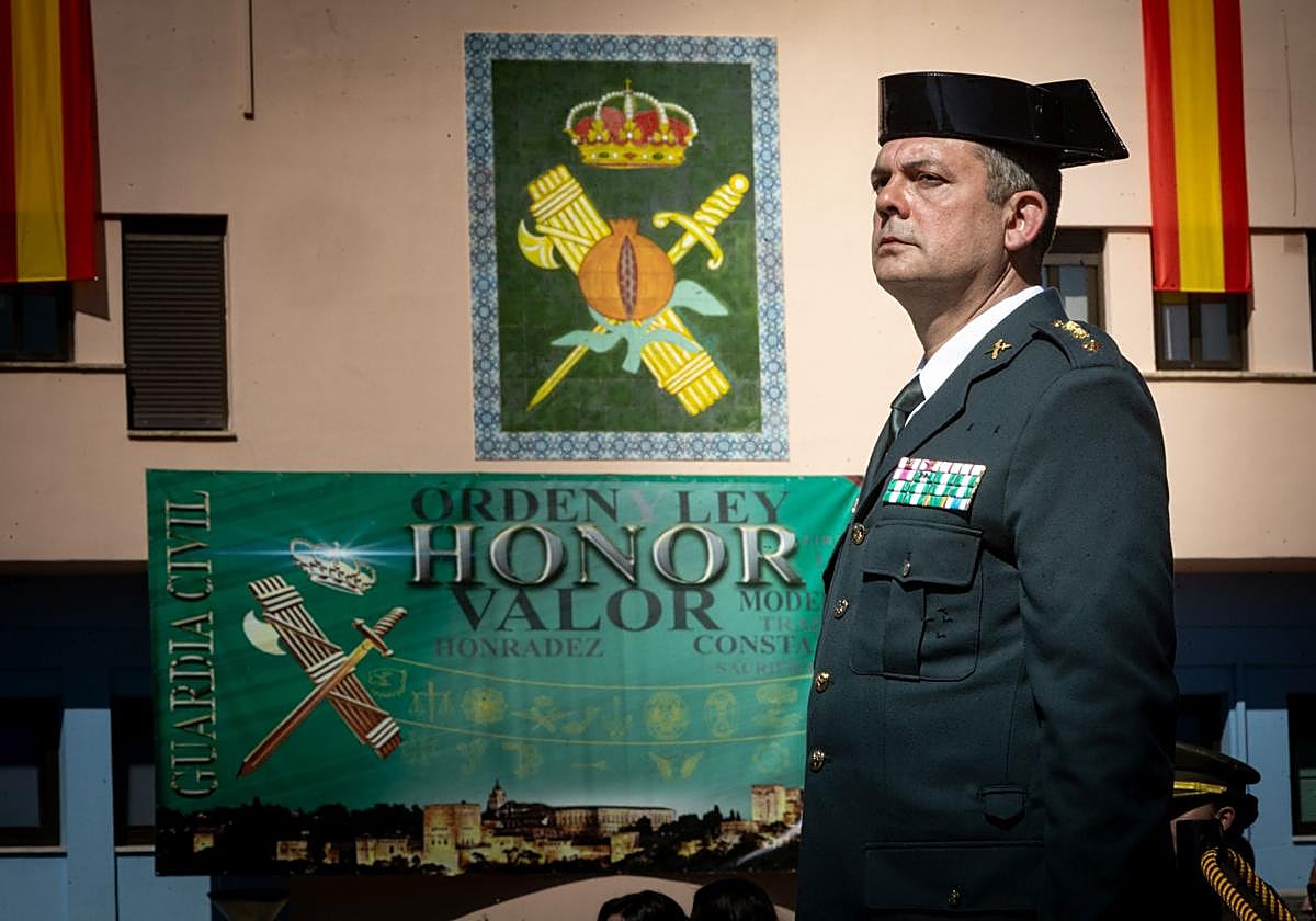 Francisco Javier Arteaga Manzano, nuevo coronel jefe de la Comandancia de la Guardia Civil de Granada.