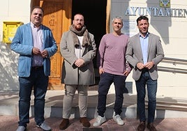 Imagen de Víctor Torres, Melchor Villalba, Manuel Latorre y Javier Perales.