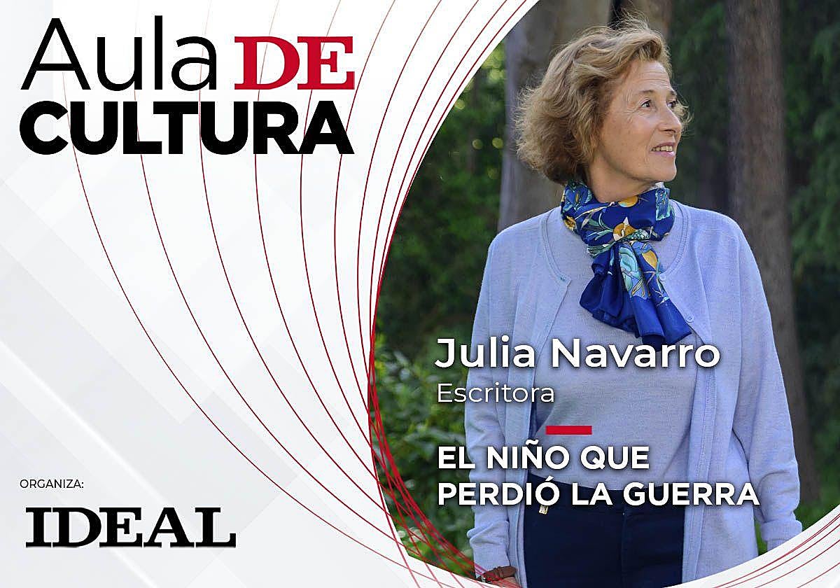 Julia Navarro presenta nuevo libro en el Aula de Cultura de IDEAL