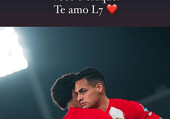 Publicación en el Instagram de Kaiky