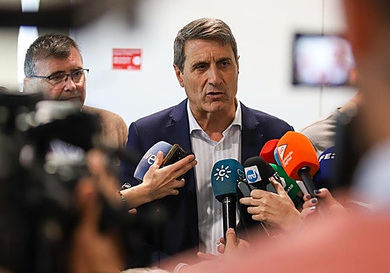 Pedro Fernández, delegado del Gobierno en Andalucía.